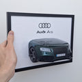 Tablou custom cu fața mașinii