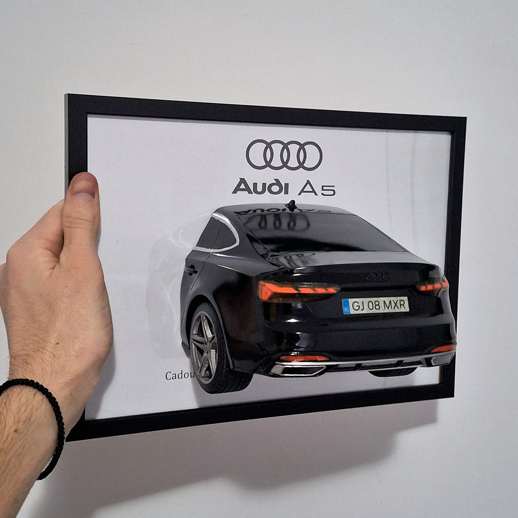 Tablou custom cu spatele mașinii