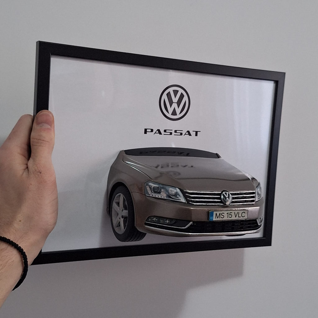 Tablou custom cu fața mașinii