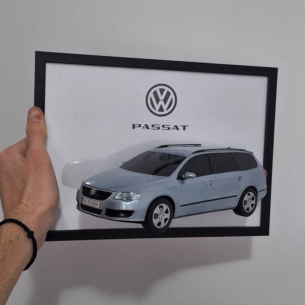 Tablou custom cu mașina completă