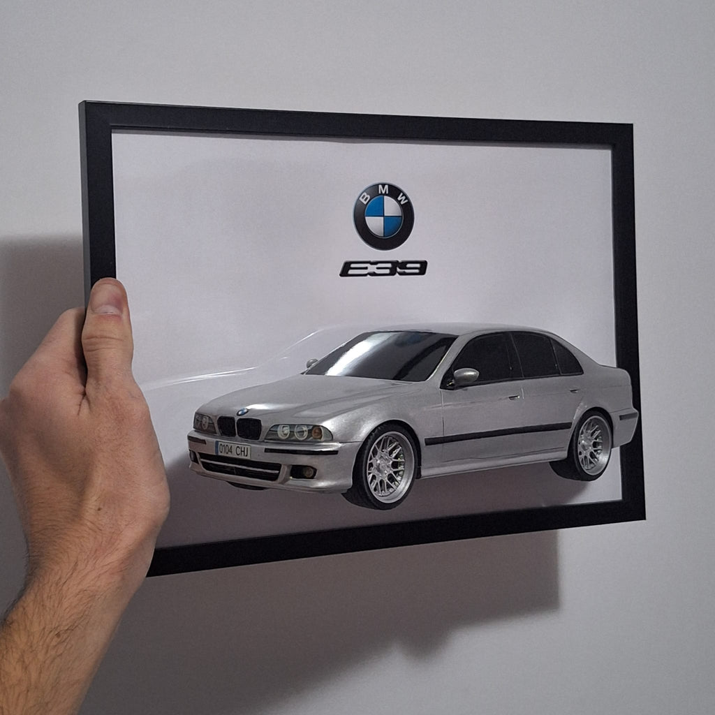 Tablou custom cu mașina completă