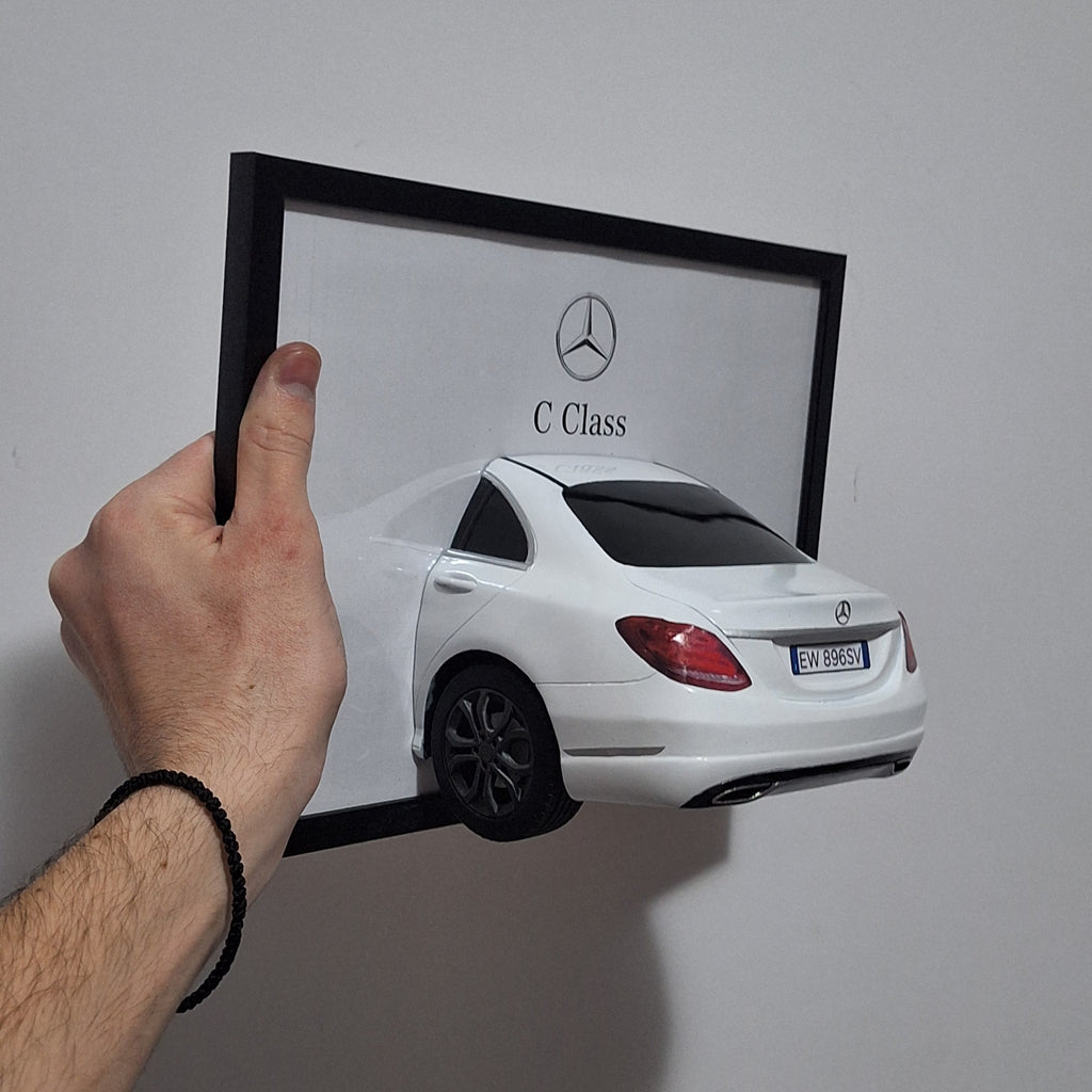 Tablou custom cu spatele mașinii